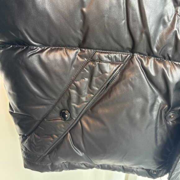 Burberry Men's Duck Down Quilted Puffer Black Jacket Size Large - Picture 7 of 11